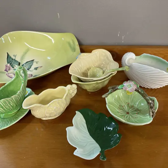 Assorted China Items, Carltonware, Sylvac, Crown Devon Etc