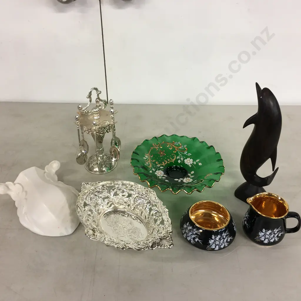Assorted China Items Including Shorter & Sons Wall Pocket Etc Image 1++