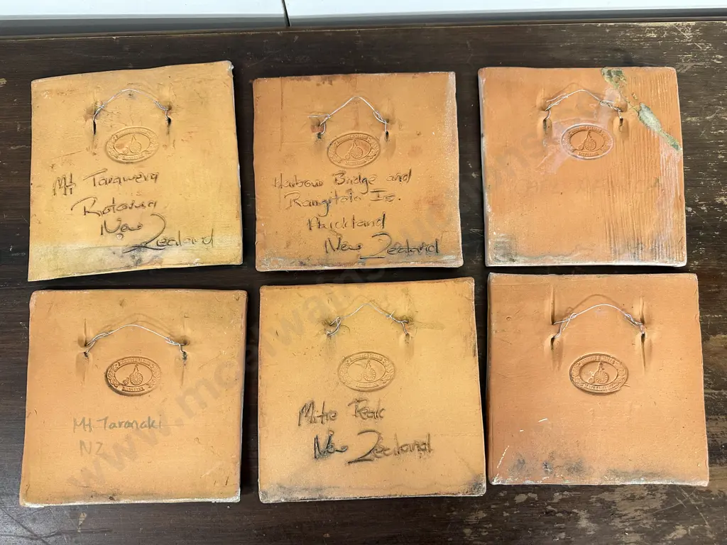 Morris & James  Matakana Decorative Wall Tiles x6  Image 1++
