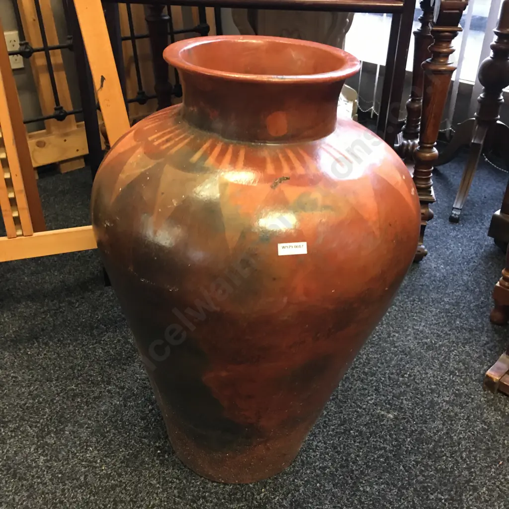 Large Glazed Urn. 65 x 45cm Image 1++