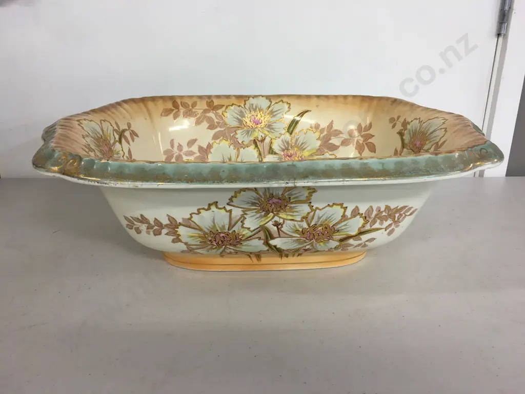 Large Antique Bowl. 40 x 70cm (AF To Side) Image 1++
