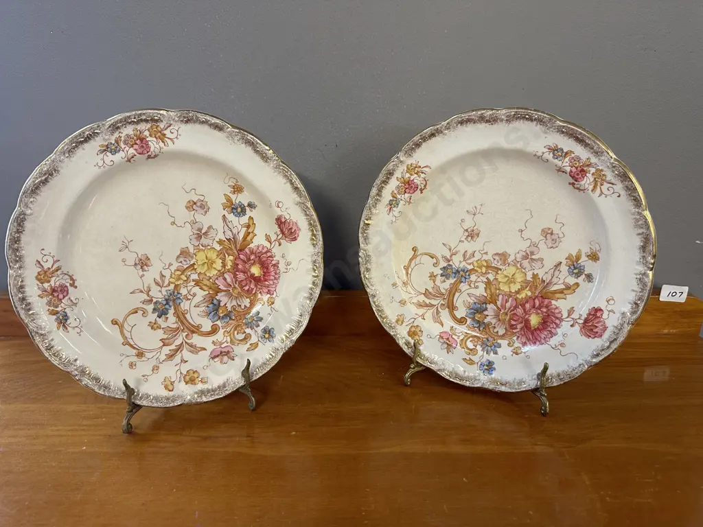 Antique Serves Plates #240 Reg 204439 Image 1++