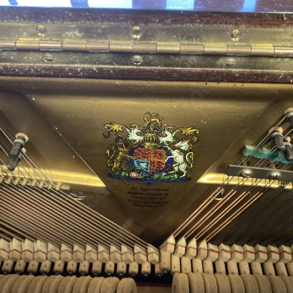 John Broadwood and Sons - 261064 Upright Piano, With Key Image 1++
