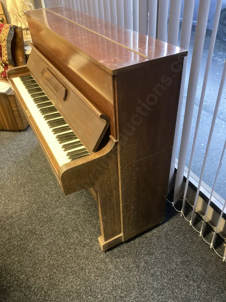 John Broadwood and Sons - 261064 Upright Piano, With Key Image 1++