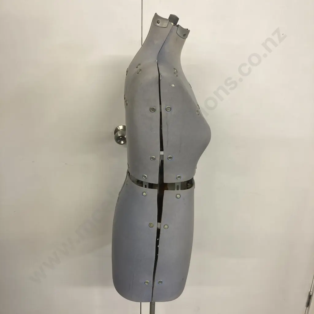 Vintage Dressmakers Form Mannequin with Tripod Stand. H149cm Image 1++