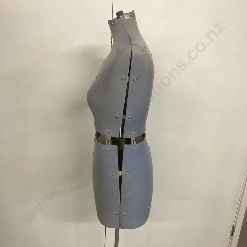 Vintage Dressmakers Form Mannequin with Tripod Stand. H149cm Image 1++