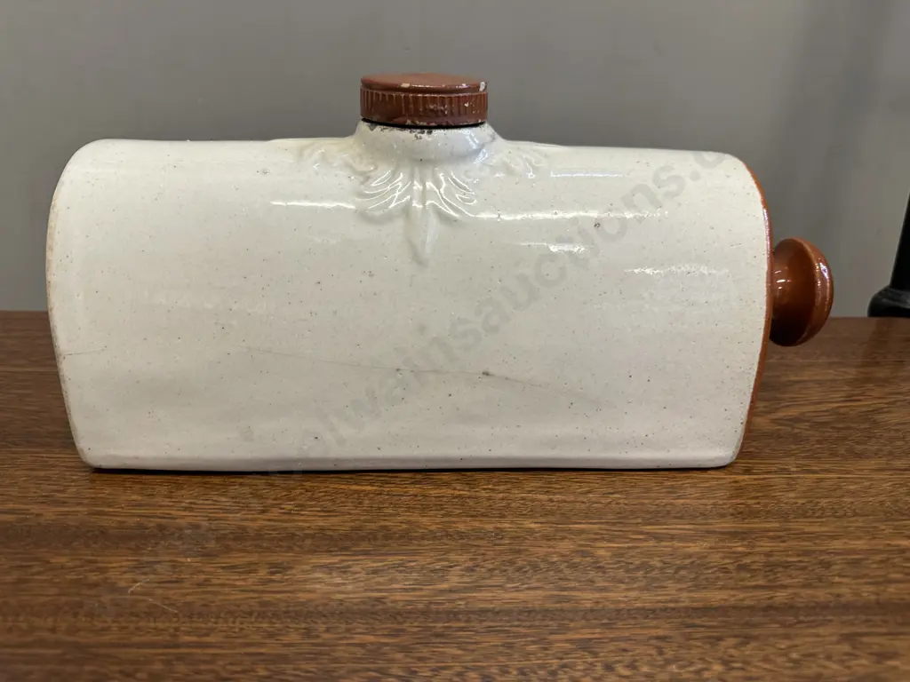Vintage Pottery Hot Water Bottle Image 1++
