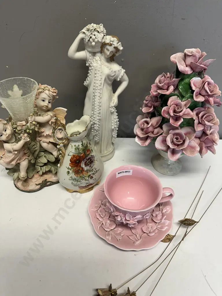 China Rose Tree, Cup & Saucer, Figurine Etc Image 1++