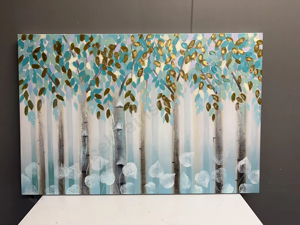 Picture On Canvas 'Trees' 80 x 120cm Image 1++