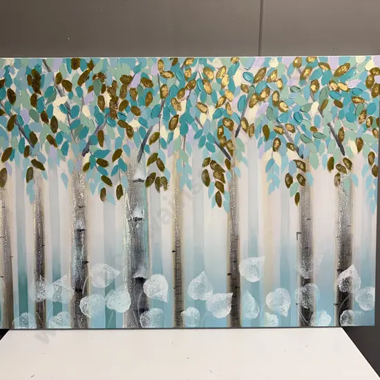 Picture On Canvas 'Trees' 80 x 120cm