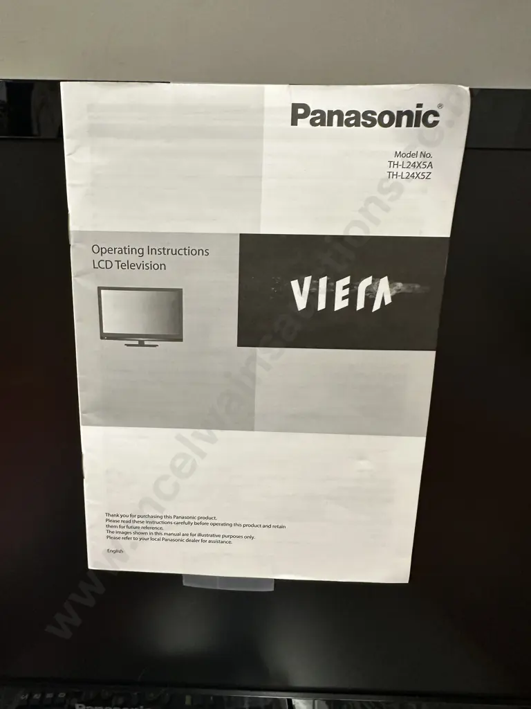 Panasonic Viera LCD  TV 24 Inch Model TH-L24X5A With Remote Image 1++