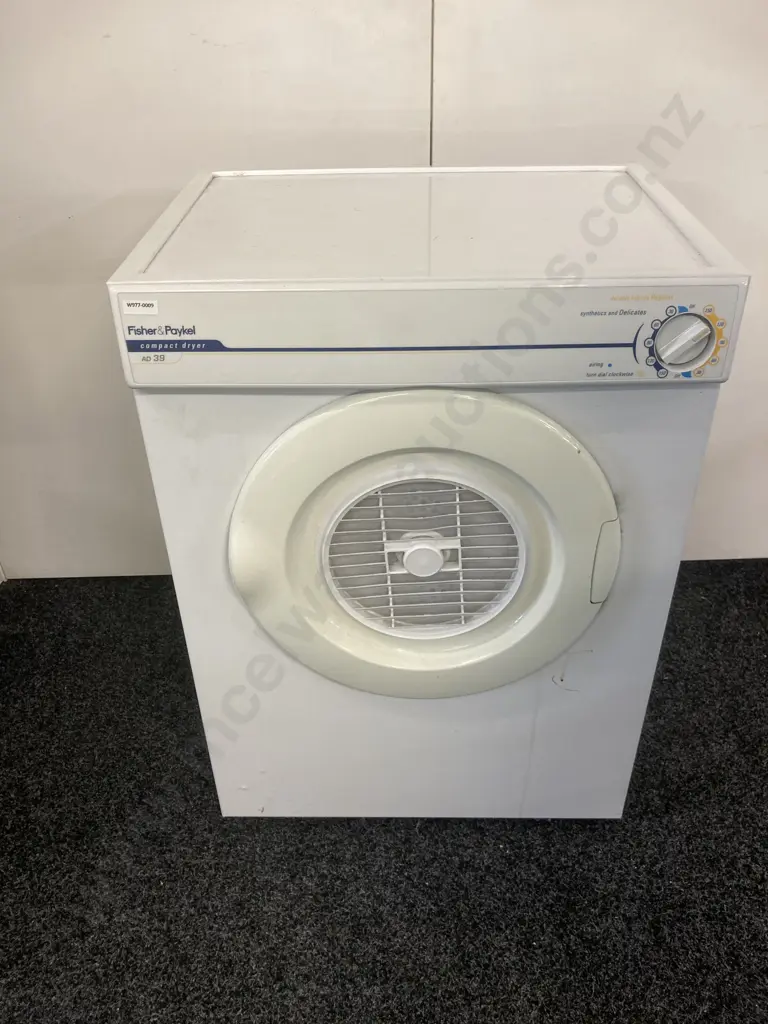 Fisher & Paykel AD39 Compact Dryer, #DEL141308 Image 1++