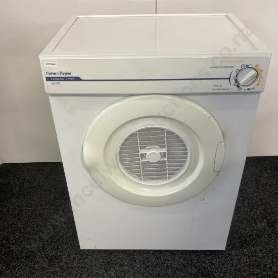 Fisher & Paykel AD39 Compact Dryer, #DEL141308