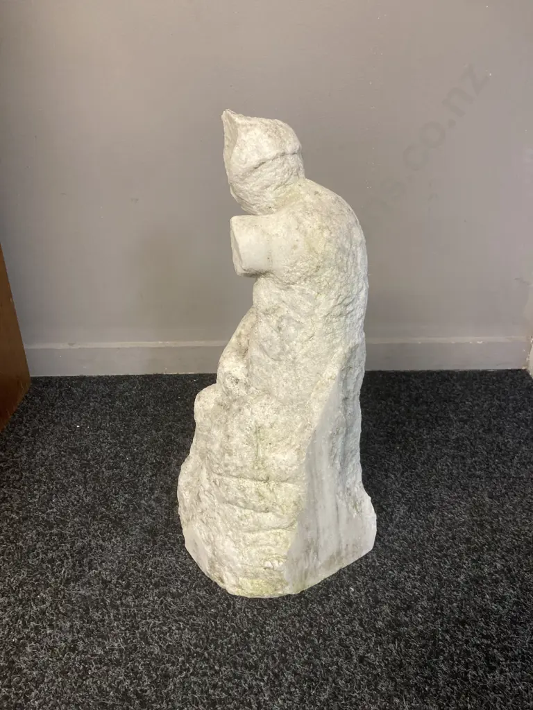 Marble? Figurine. H40 W18 D17cm Image 1++