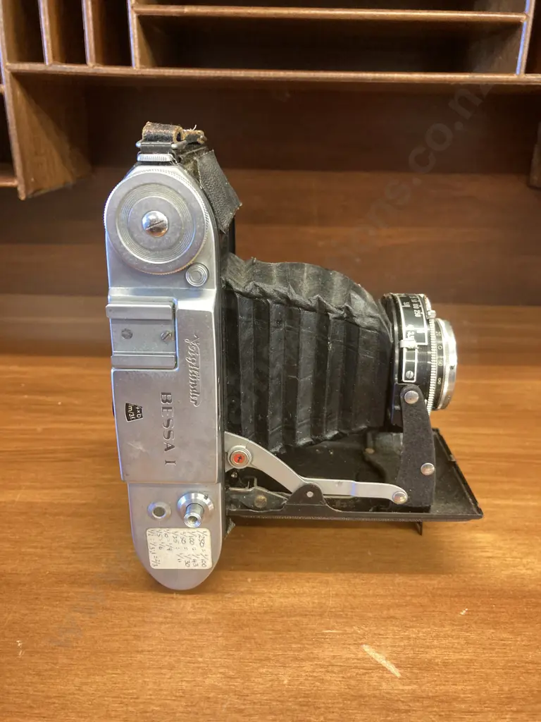 Voigtlander Bessa I 6x9 Medium Formate Folding Camera Color-Skopar 1:3.5/ 105mm Lens From JAPAN Image 1++