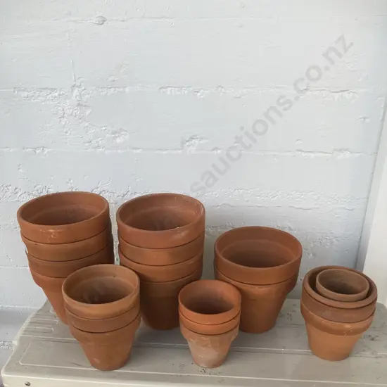 Large Selection Of Terracotta Pots