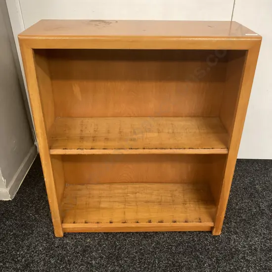 Vintage 2 Tier Bookcase. H72 W61 D24cm