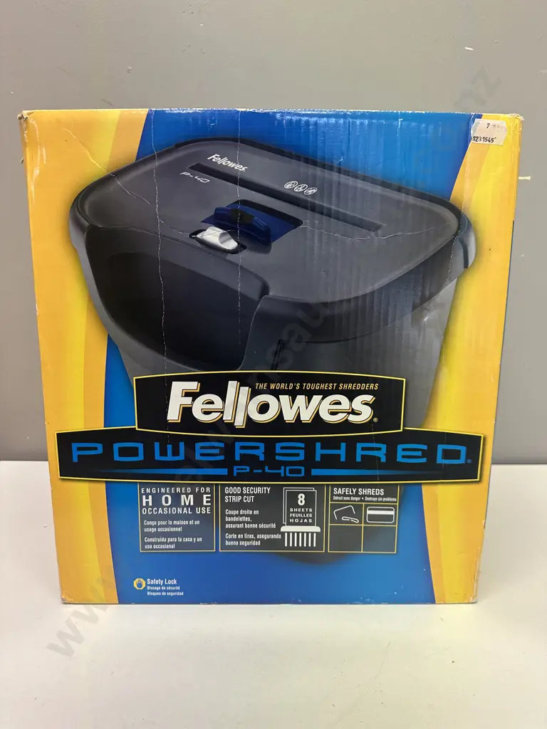 Fellowes Power Shred P-40 Paper Shredder Image 1++