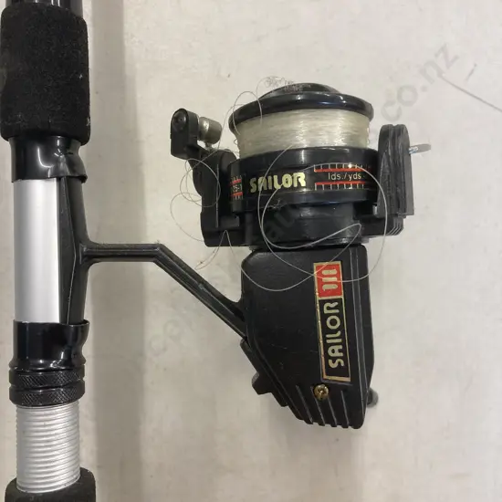 Vintage Sailor 111 Reel With Telescopic Rod