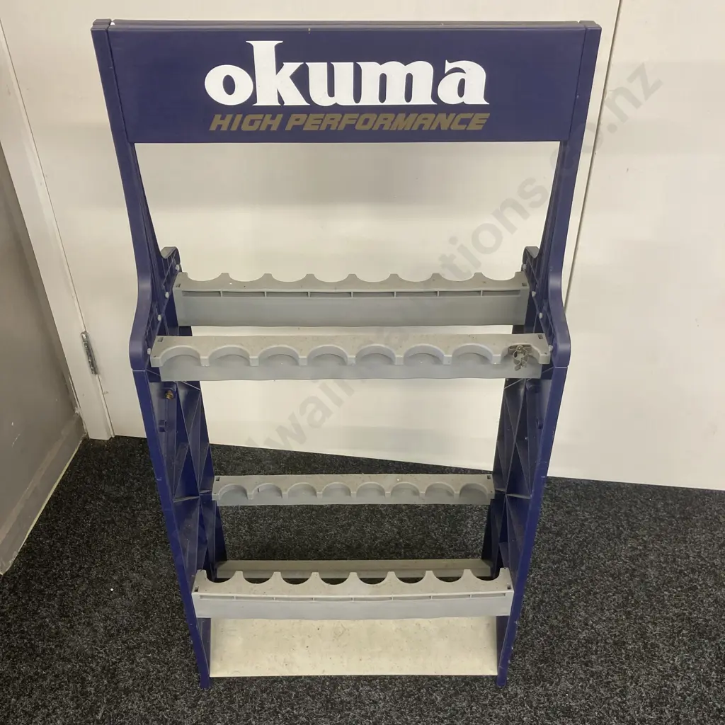 OKUMA "High Performance" Fishing Rod Rack for 16 Rods Image 1++