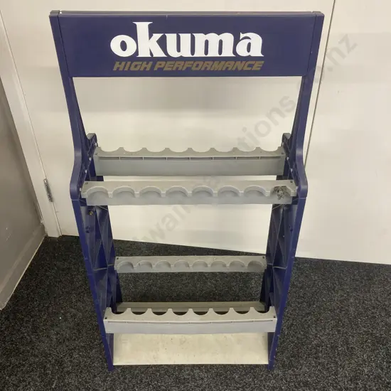 OKUMA "High Performance" Fishing Rod Rack for 16 Rods