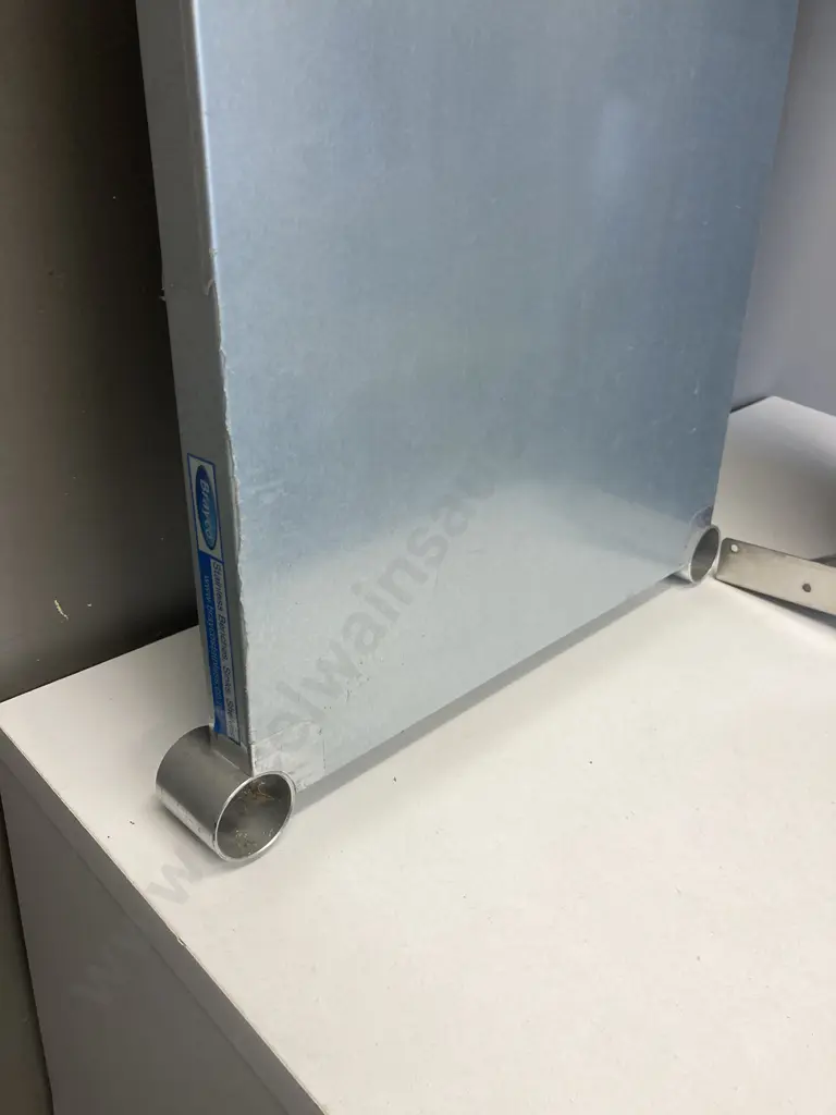2 x Stainless Steel Shelves, 120 x 30 Wall Mount & 140 x 48 Image 1++