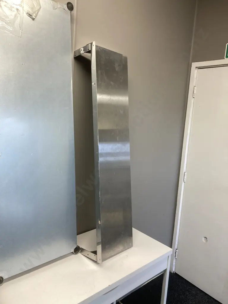 2 x Stainless Steel Shelves, 120 x 30 Wall Mount & 140 x 48 Image 1++