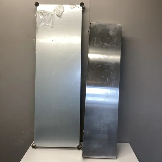 2 x Stainless Steel Shelves, 120 x 30 Wall Mount & 140 x 48