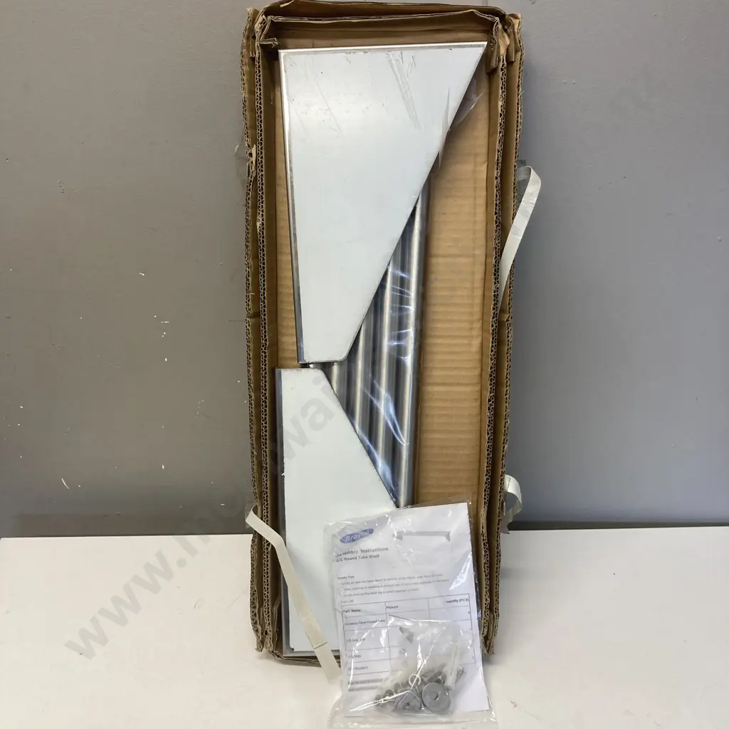 Brayco Stainless Steel Pipe Wall Shelf 60 x 30cm #PIPE3060 Image 1++