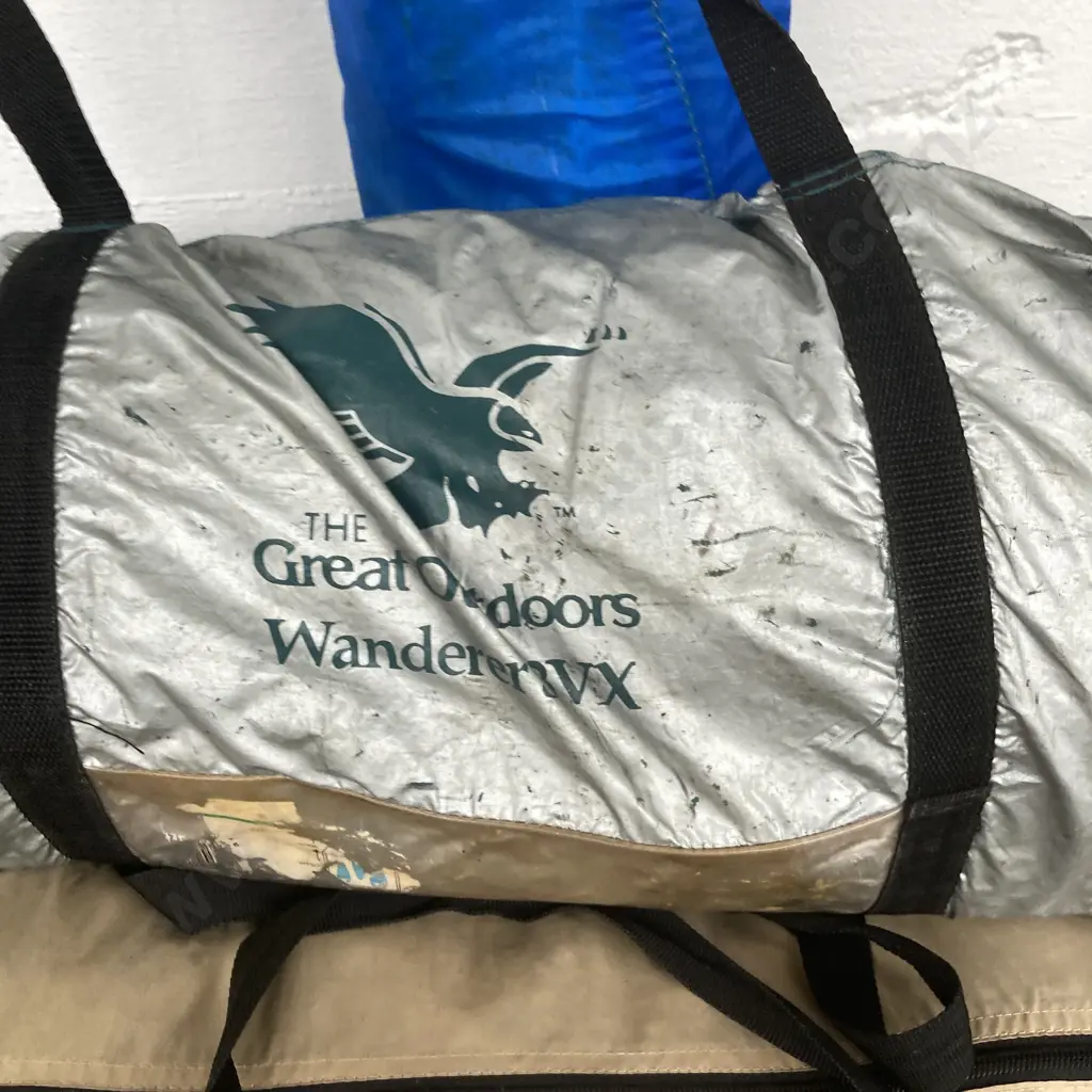 Tents Coleman Top Ender 4, The Great Outdoors Wanderer 3VX (Incomplete?) Etc Image 1++