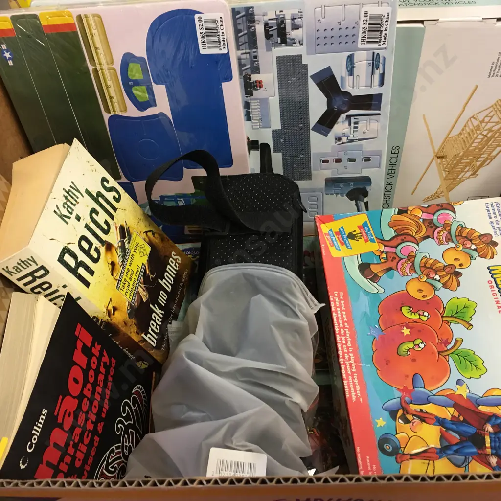 Assorted Books, Shoes, Puzzles Etc Image 1++