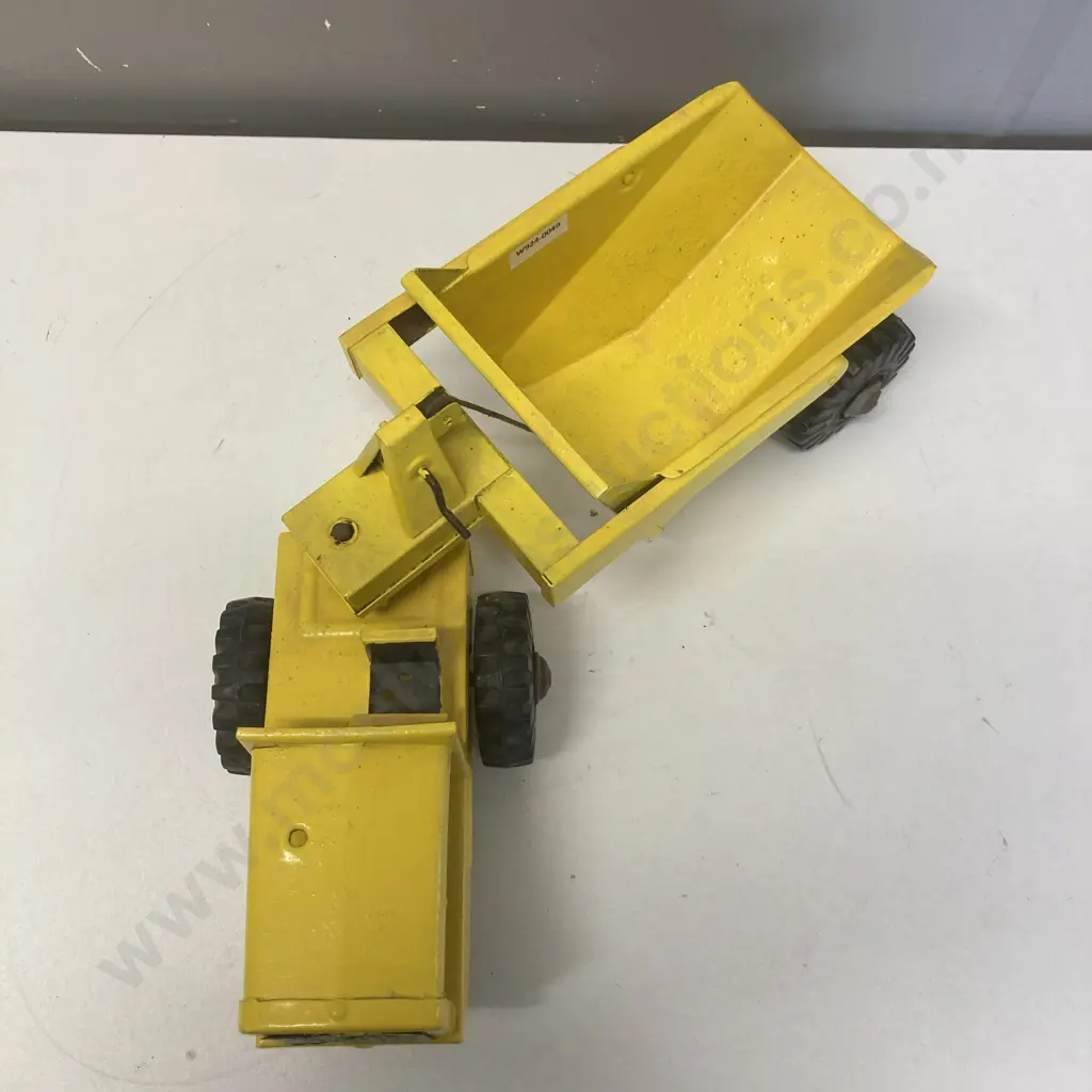 Rare 1950s BOOMAROO Australia Tournarocker Tin Toy. L45cm Image 1++