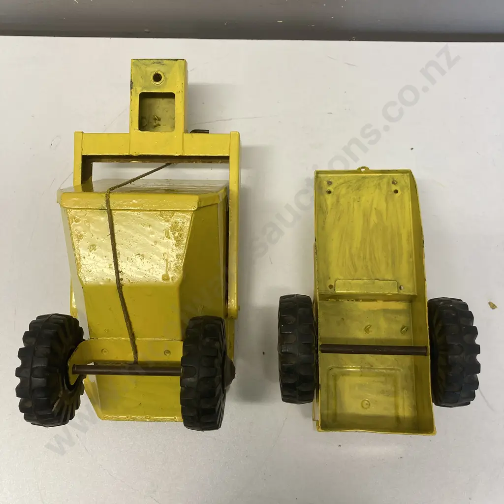 Rare 1950s BOOMAROO Australia Tournarocker Tin Toy. L45cm Image 1++