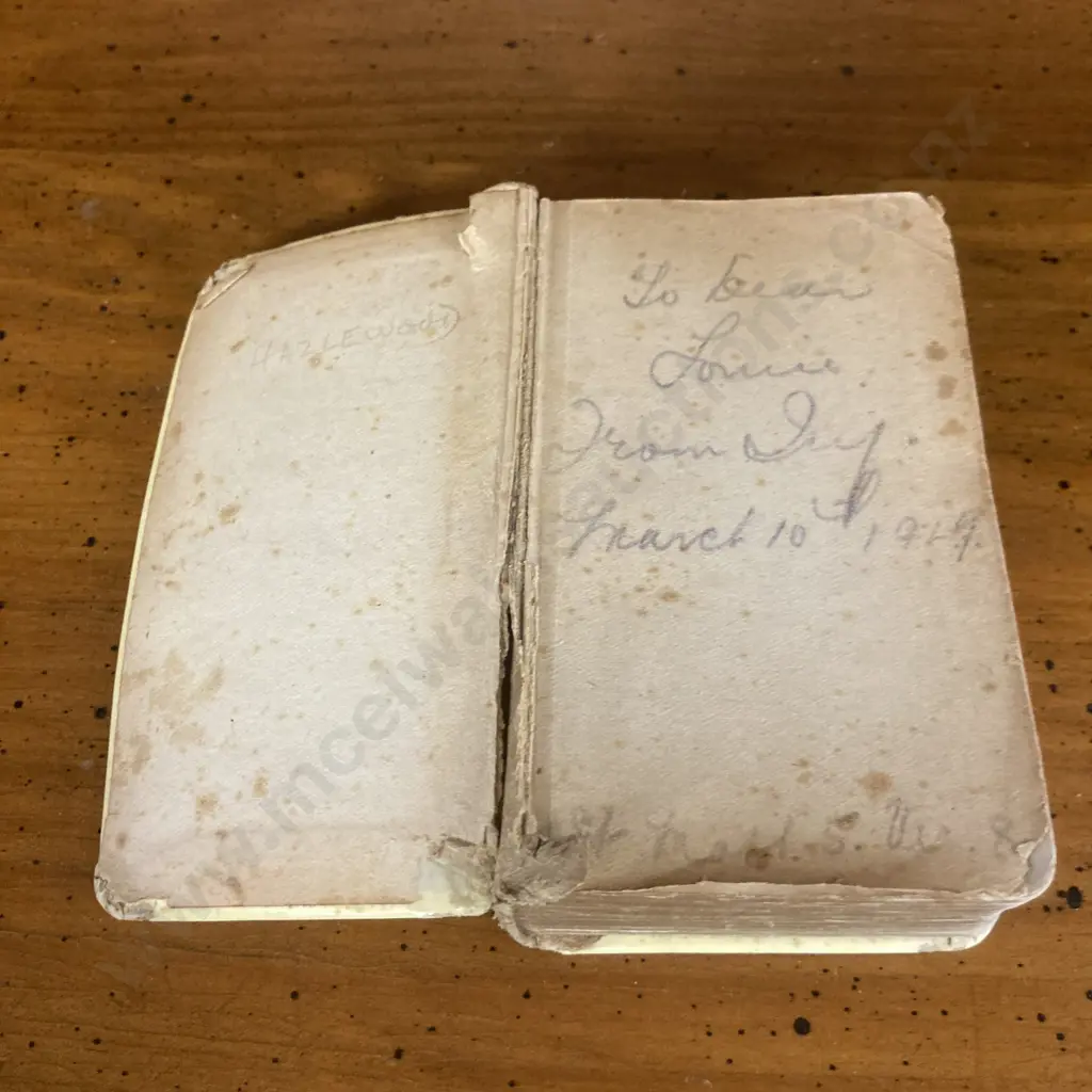 Vintage Holy Bible - KJV - Oxford University Press, Humphrey Milford (C.1921) & Daily Light on The Daily Path (1940's) Image 1++