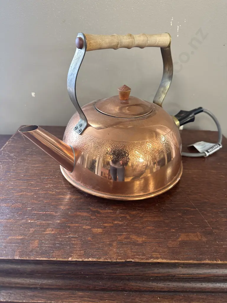 Metro Ware Copper Craft Electric Kettle Image 1++