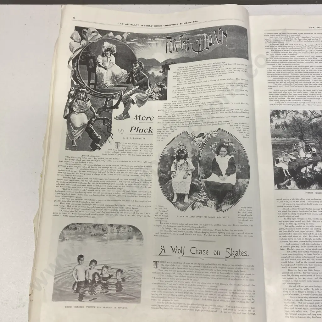 Antique Auckland Weekly News, Christmas Number 1901 Image 1++