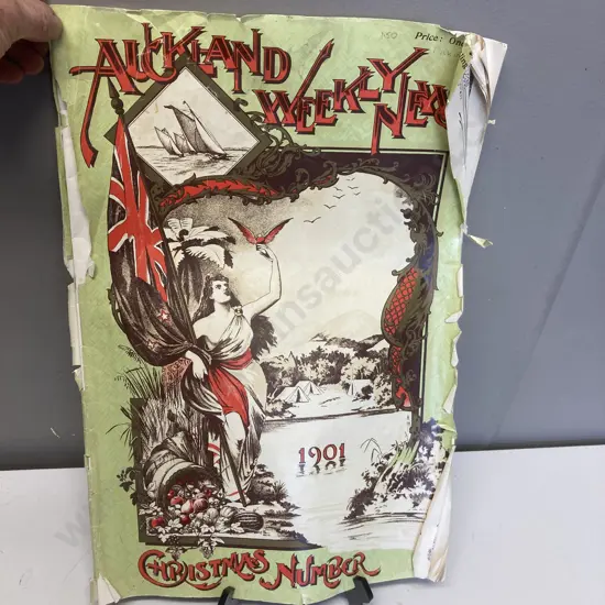 Antique Auckland Weekly News, Christmas Number 1901