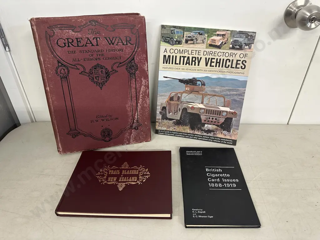 Books - The Great War Vol2 HW Wilson 1915, Directory of Military Vehicles, Etc Image 1++