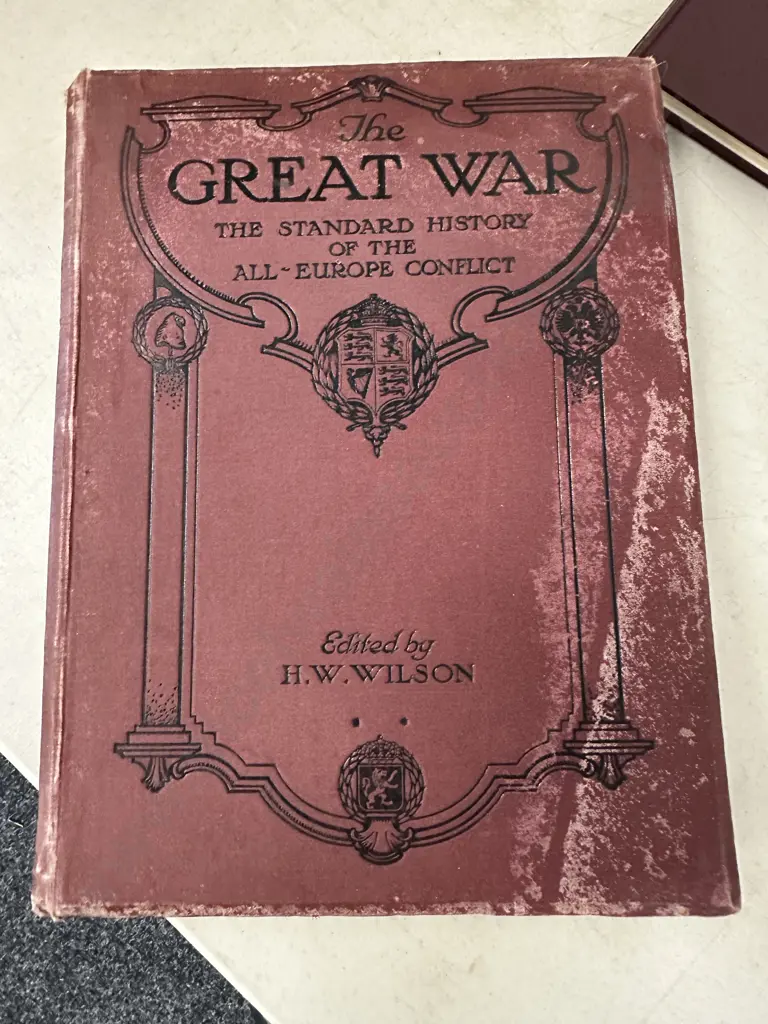 Books - The Great War Vol2 HW Wilson 1915, Directory of Military Vehicles, Etc Image 1++