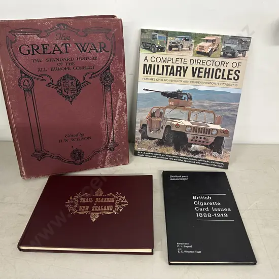 Books - The Great War Vol2 HW Wilson 1915, Directory of Military Vehicles, Etc