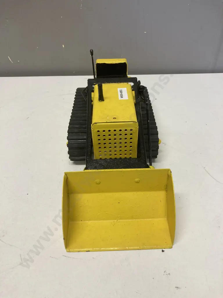 Vintage Tonka Backhoe Front End Loader, Pressed Steel. L29cm Image 1++