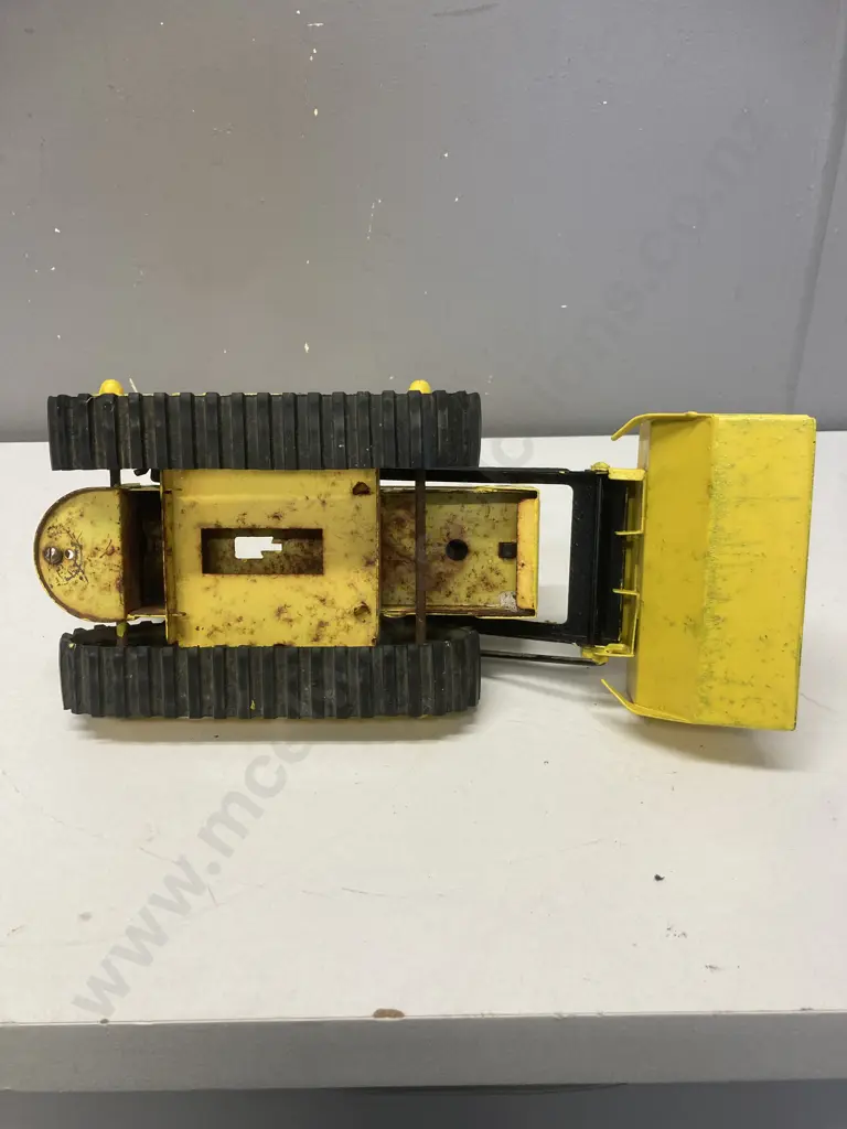 Vintage Tonka Backhoe Front End Loader, Pressed Steel. L29cm Image 1++