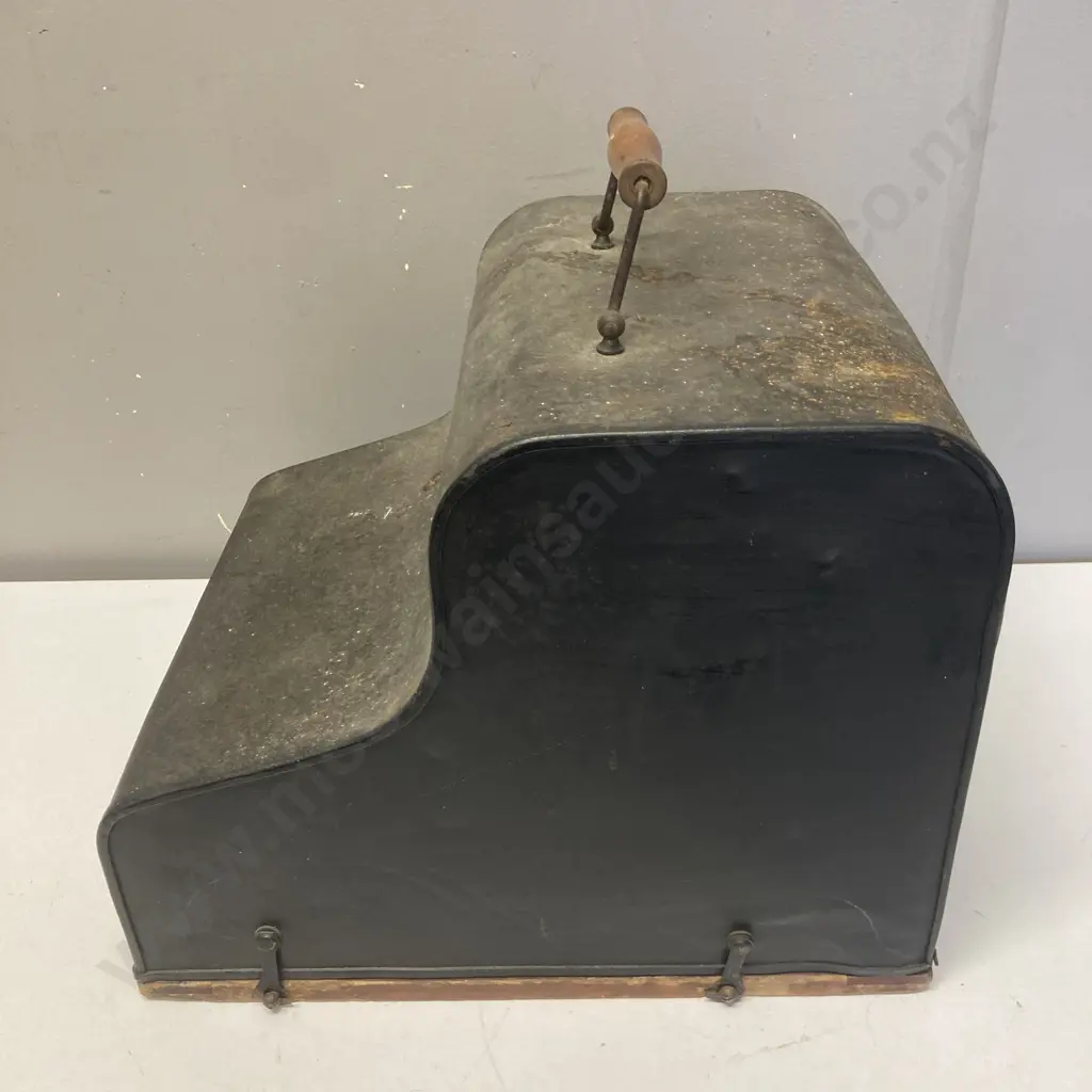 A Yost Model 4 Typewriter In Fitted Case, Circa 1895, with Grasshopper Leg Action Image 1++