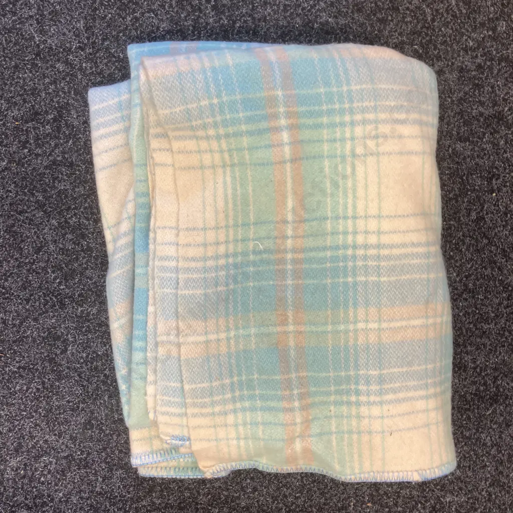 Vintage Woollen Blanket Image 1++