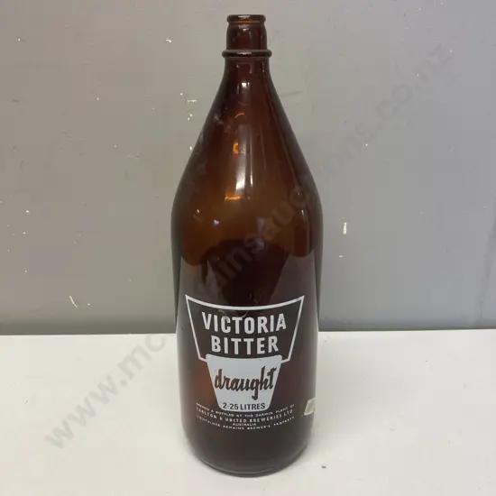 Vintage Victoria Bitter Draught 2.25 Litre Darwin Stubby. H36cm sold with 43