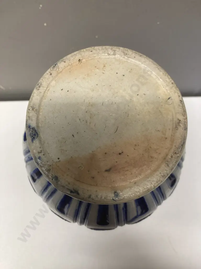 Antique Westerwald German Salt Glaze Stoneware Jug. 37 x 20cm Image 1++