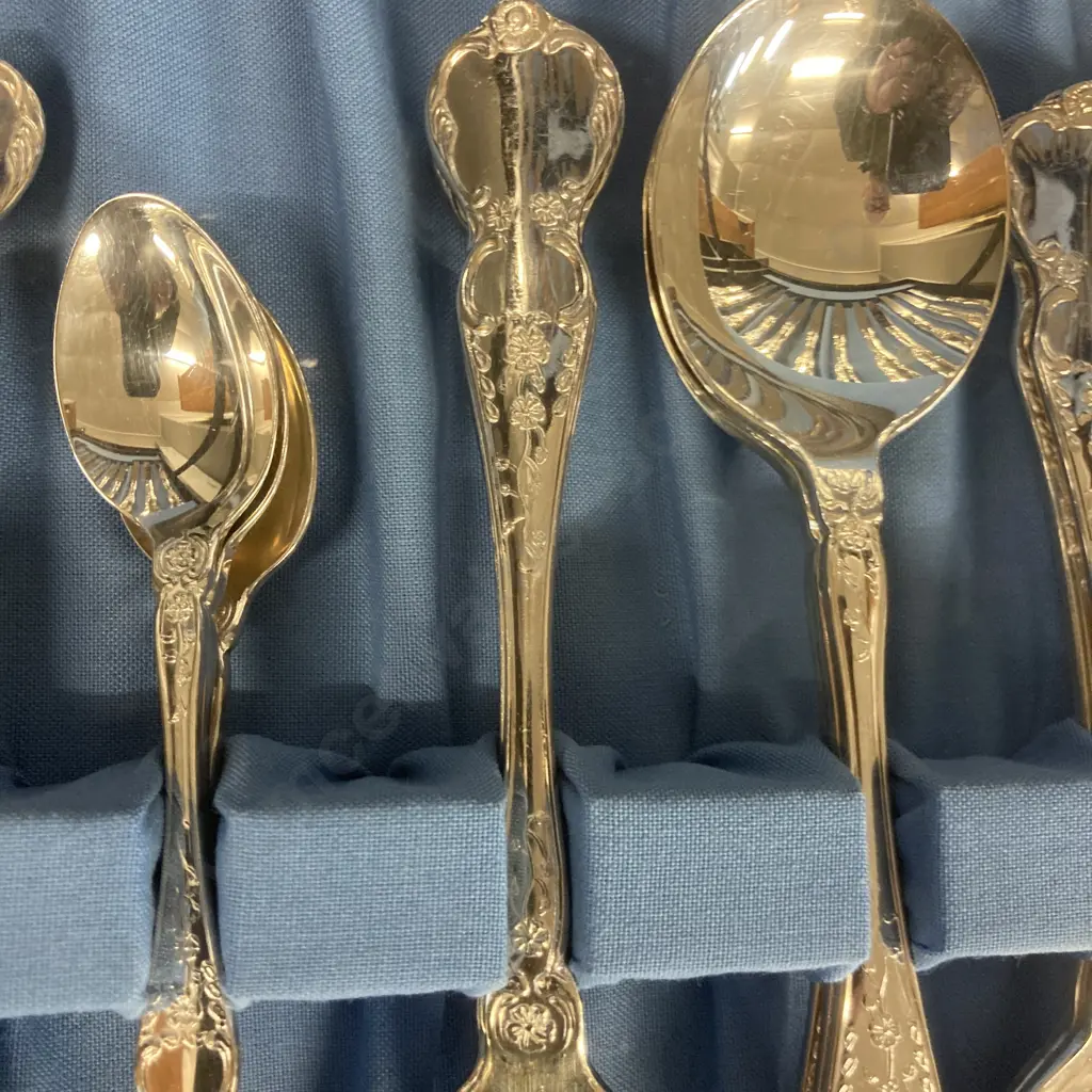 Rodd Silverware Canteen, 44 Pieces Stainless Cutlery Set Image 1++