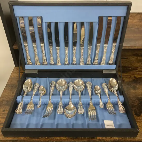 Rodd Silverware Canteen, 44 Pieces Stainless Cutlery Set