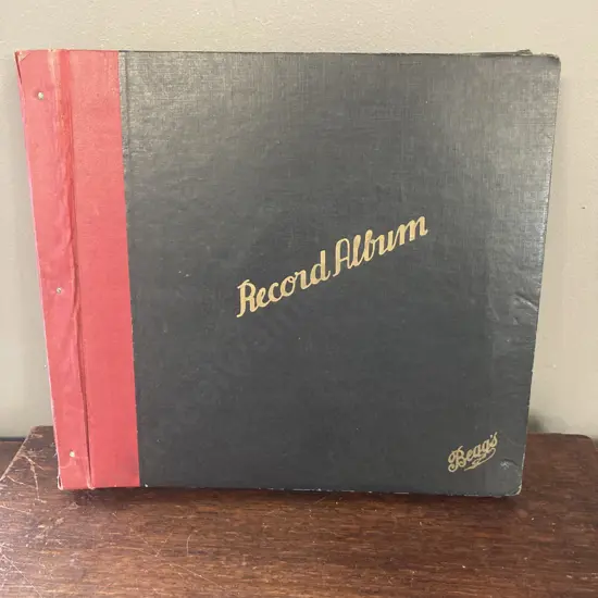 Beggs's Record Album & "His Masters Voice" Gramophone Records