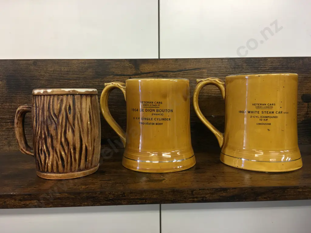 Indianapolis 500 Coffee Mug & Wade Veteran Cars Beer Steins Image 1++